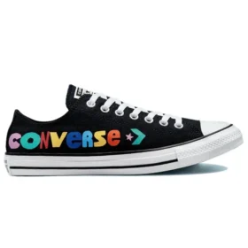 Chuck Taylor All Star Kanvas Ayakkabı “Siyah Mavi Sarı”