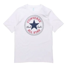 Chuck Taylor All Star Klasik Yuvarlak Yaka Kısa Kollu “Beyaz” Chuck Taylor All Star Klasik Yuvarlak Yaka Kısa Kollu “Beyaz”