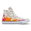 Chuck Taylor All Star LE High Egret Kırmızı Turuncu “Beyaz Kırmızı”