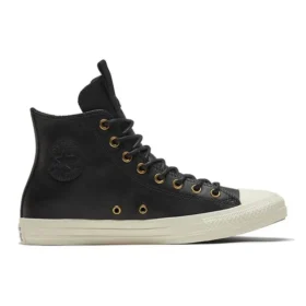 Chuck Taylor All Star Leather High “Black Egret”