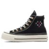 Chuck Taylor All Star Lift Crafted Stitching Platform “Siyah Beyaz”