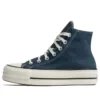 Chuck Taylor All Star Lift Denim Fashion Yüksek Bilekli “Lacivert”
