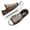 Chuck Taylor All Star Lift Double Stack Platform “Leopar Desenli”