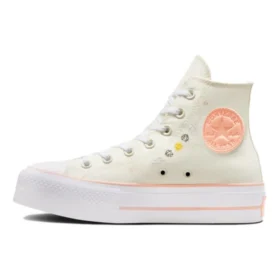 Chuck Taylor All Star Lift HI Ayakkabı “Çiçek Nakışlı”