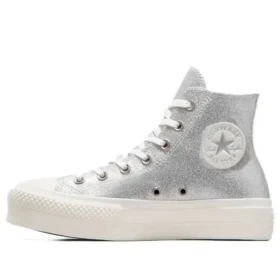 Chuck Taylor All Star Lift Hi “Gümüş”