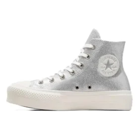 Chuck Taylor All Star Lift Hi “Gümüş”