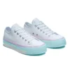Chuck Taylor All Star Lift Low “Beyaz Leylak Mavisi”
