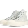 Chuck Taylor All Star Lift Platform Crochet “Gri Beyaz”