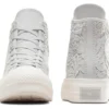 Chuck Taylor All Star Lift Platform Crochet “Gri Beyaz”