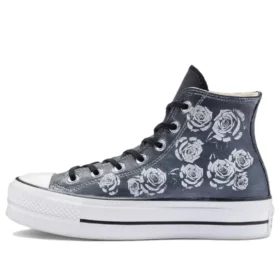 Chuck Taylor All Star Lift Platform Deri Rose Garden “Gri Beyaz”