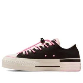 Chuck Taylor All Star Lift Platform Easy On “Siyah Fable Pembe”