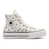 Chuck Taylor All Star Lift Platform High “Nakışlı Yıldızlar – Egret”