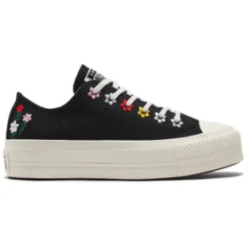 Chuck Taylor All Star Lift Platform Low “Çiçek Nakışlı”