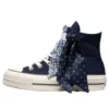 Chuck Taylor All Star Lift Platform Scarf Bow “Obsidian Blue”