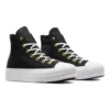 Chuck Taylor All Star Lift Platform Star Studded “Siyah Beyaz Altın”