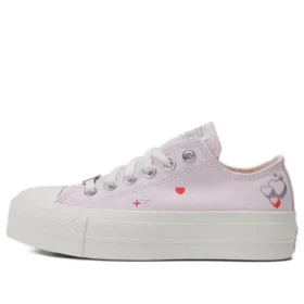 Chuck Taylor All Star Lift Platform Y2K Heart Low Top “Soluk Pembe”