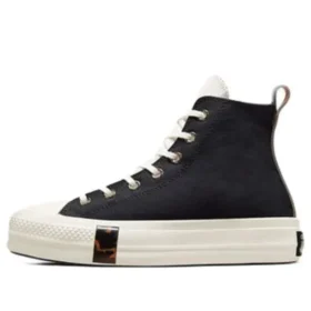 Chuck Taylor All Star Lift Tortoise Yüksek Bilekli “Siyah”