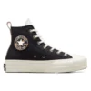 Chuck Taylor All Star Lift Tortoise Yüksek Bilekli “Siyah”