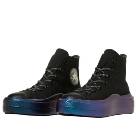 Chuck Taylor All Star Light PLTS ��� Holosole Hi “Siyah Aurora Siyah”