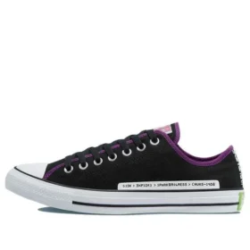 Chuck Taylor All Star Low “Dramatic Nights – Siyah”