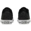 Chuck Taylor All Star Low “Glitter Shine – Siyah”