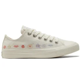 Chuck Taylor All Star Low “Nakışlı Çiçek – Egret”