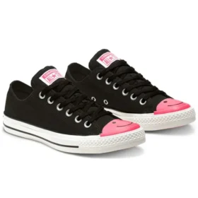 Chuck Taylor All Star Low “Neon Nights – Siyah Racer Pembe”