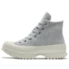 Chuck Taylor All Star Lugged 2.0 High “Çizgili Örgü – Gravel”