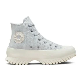 Chuck Taylor All Star Lugged 2.0 High “Çizgili Örgü – Gravel”