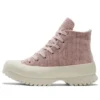 Chuck Taylor All Star Lugged 2.0 High “Çizgili Örgü – Taş Moru”