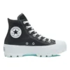 Chuck Taylor All Star Lugged Leather High “Siyah Beyaz”