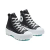 Chuck Taylor All Star Lugged Leather High “Siyah Beyaz”