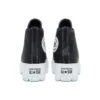 Chuck Taylor All Star Lugged Leather High “Siyah Beyaz”