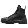 Chuck Taylor All Star Lugged Lift Platform Deri “Siyah”