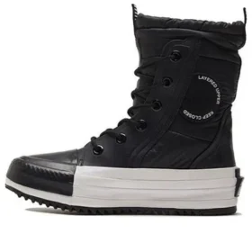 Chuck Taylor All Star MC Boot High “Su Geçirmez – Siyah Beyaz”
