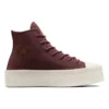 Chuck Taylor All Star Modern Lift Süet Yüksek Bilekli “Kahverengi”