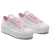 Chuck Taylor All Star Move CX Platform Ayakkabı “White Sunrise Pink”