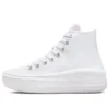 Chuck Taylor All Star Move High “Hybrid Floral – Beyaz Pembe Köpük”