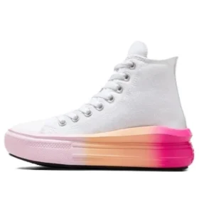 Chuck Taylor All Star Move Platform “Beyaz Çok Renkli”