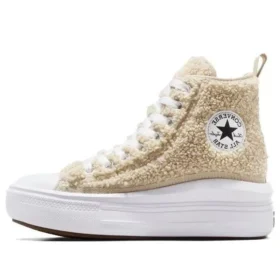 Chuck Taylor All Star Move Platform Sherpa “Bej”