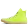 Chuck Taylor All Star Neon Deri Yüksek “Neon Sarı”
