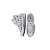 Chuck Taylor All Star “Çok Renkli Beyaz Mor”