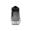 Chuck Taylor All Star PC Deri Yüksek Bilekli Bot Gri “Gri Beyaz”