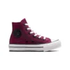 Chuck Taylor All Star Platform High “Bordo Beyaz”
