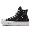 Chuck Taylor All Star Platform High “It”s Okay To Wander – Siyah”