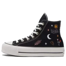 Chuck Taylor All Star Platform High “It”s Okay To Wander – Siyah”