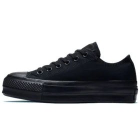 Chuck Taylor All Star Platform Low “Triple Black”