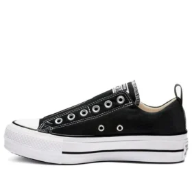 Chuck Taylor All Star Platform Slip Kalın Taban “Siyah Beyaz”