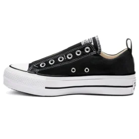 Chuck Taylor All Star Platform Slip Kalın Taban “Siyah Beyaz”