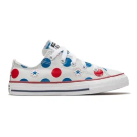 Chuck Taylor All Star Polka Dots “Beyaz Mavi Kırmızı”